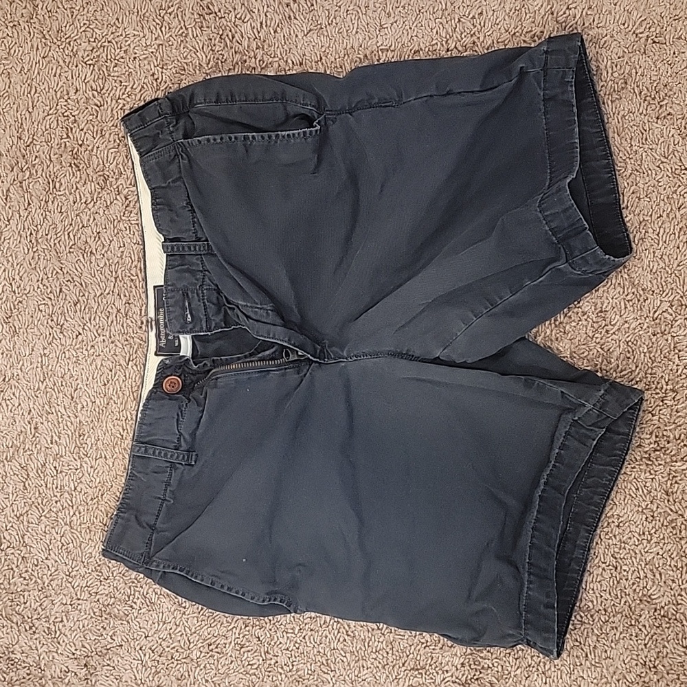 Abercrombie and Fitch Blue Chino Shorts 30W